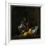 Still Life with Silver Ewer-Willem Kalf-Framed Art Print