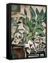 Still Life with Skull-Bohumil Kubista-Framed Stretched Canvas