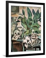 Still Life with Skull-Bohumil Kubista-Framed Art Print