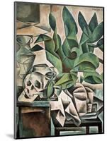 Still Life with Skull-Bohumil Kubista-Mounted Art Print