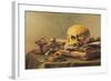 Still Life with Skull-null-Framed Art Print