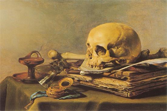 Still Life with Skull Print | AllPosters.com