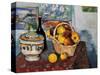 Still Life with Soup Tureen-Paul Cézanne-Stretched Canvas