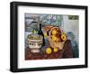 Still Life with Soup Tureen-Paul Cézanne-Framed Art Print