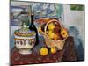 Still Life with Soup Tureen-Paul Cézanne-Mounted Art Print