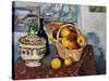 Still Life with Soup Tureen-Paul Cézanne-Stretched Canvas