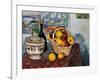 Still Life with Soup Tureen-Paul Cézanne-Framed Art Print