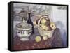 Still Life with Soup Tureen-Paul Cézanne-Framed Stretched Canvas