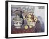 Still Life with Soup Tureen-Paul Cézanne-Framed Giclee Print