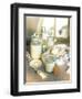 Still Life with Sour Milk Products (Yoghurt, Cream Cheese)-Karl Newedel-Framed Photographic Print