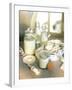 Still Life with Sour Milk Products (Yoghurt, Cream Cheese)-Karl Newedel-Framed Photographic Print