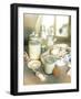 Still Life with Sour Milk Products (Yoghurt, Cream Cheese)-Karl Newedel-Framed Photographic Print