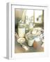 Still Life with Sour Milk Products (Yoghurt, Cream Cheese)-Karl Newedel-Framed Photographic Print