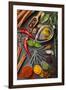 Still Life with Spices and Olive Oil-Andrii Gorulko-Framed Photographic Print