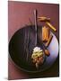 Still Life with Spices on a Black Plate-Armin Zogbaum-Mounted Photographic Print