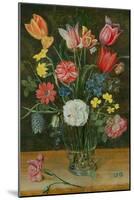 Still Life with Spring Flowers-Ambrosius Brueghel-Mounted Giclee Print