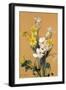 Still Life with Spring Flowers-Jean Benner-Framed Giclee Print