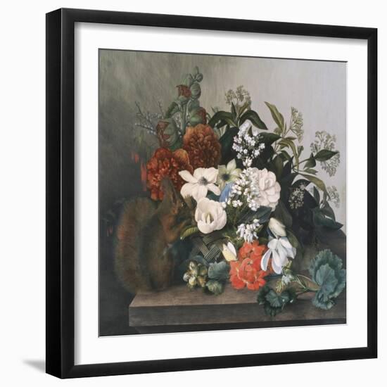 Still Life with Squirrel-Mary Kearse-Framed Giclee Print