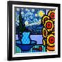 Still Life with Starry Night-John Nolan-Framed Giclee Print