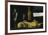 Still-Life with Statue, Books and Shells-Sebastian Stosskopf-Framed Giclee Print