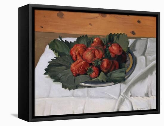 Still Life with Strawberries, 1921-Félix Vallotton-Framed Stretched Canvas