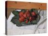 Still Life with Strawberries, 1921-Félix Vallotton-Stretched Canvas