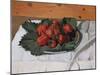 Still Life with Strawberries, 1921-Félix Vallotton-Mounted Giclee Print