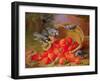 Still Life with Strawberries and Bluetits-Eloise Harriet Stannard-Framed Giclee Print