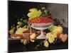 Still Life with Strawberries-Severin Roesen-Mounted Giclee Print