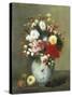 Still Life with Summer Flowers and Fruit-Antoine Vollon-Stretched Canvas