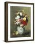 Still Life with Summer Flowers and Fruit-Antoine Vollon-Framed Giclee Print