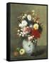 Still Life with Summer Flowers and Fruit-Antoine Vollon-Framed Stretched Canvas