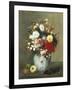 Still Life with Summer Flowers and Fruit-Antoine Vollon-Framed Giclee Print