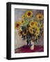 Still Life with Sunflowers, 1880-Claude Monet-Framed Giclee Print