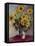 Still Life with Sunflowers, 1880-Claude Monet-Framed Stretched Canvas
