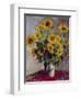 Still Life with Sunflowers, 1880-Claude Monet-Framed Premium Giclee Print