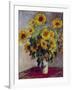 Still Life with Sunflowers, 1880-Claude Monet-Framed Giclee Print