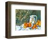 Still Life with Tablecloth-Paul Cézanne-Framed Art Print