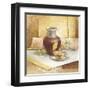 Still Life With Tea-Babicev Vjaceslav-Framed Art Print