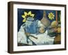 Still Life with Teapot and Fruit, 1896-Paul Gauguin-Framed Art Print