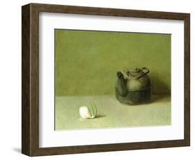 Still Life with Teapot and Onion-Emil Carlsen-Framed Giclee Print