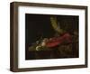 Still Life with the Drinking-Horn of the Saint Sebastian Archers' Guild, Lobster and Glasses-Willem Kalf-Framed Giclee Print