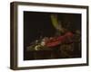 Still Life with the Drinking-Horn of the Saint Sebastian Archers' Guild, Lobster and Glasses-Willem Kalf-Framed Giclee Print