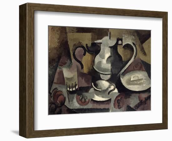 Still Life with Three Handles-Roger de La Fresnaye-Framed Giclee Print