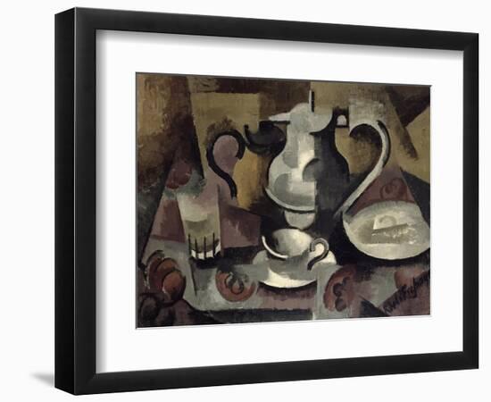 Still Life with Three Handles-Roger de La Fresnaye-Framed Giclee Print