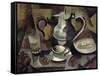 Still Life with Three Handles-Roger de La Fresnaye-Framed Stretched Canvas