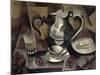 Still Life with Three Handles-Roger de La Fresnaye-Mounted Giclee Print