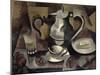 Still Life with Three Handles-Roger de La Fresnaye-Mounted Giclee Print