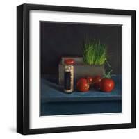 Still Life with Tomato-Van Riswick-Framed Art Print