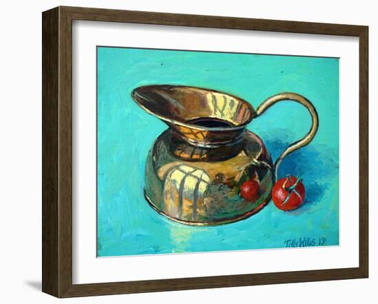 Still Life with Tomato-Tilly Willis-Framed Giclee Print